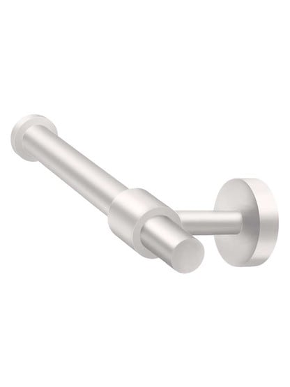 Sobe Single-Post Toilet Paper Holder in Polished Nickel.